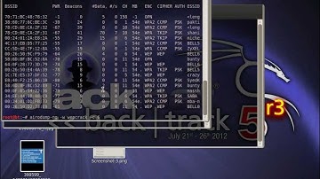 Cracking WEP in 3 minutes with backtrack 5 (FBI Technique)