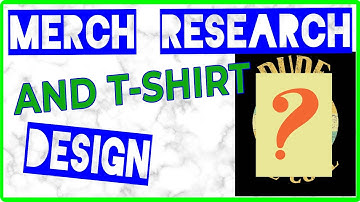 Merch by Amazon Research With T Shirt Design in Affinity Designer