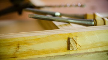 How to Make a Through Mortise & Tenon {Part 12 of "Build a Dovetail Desk with Hand Tools"}