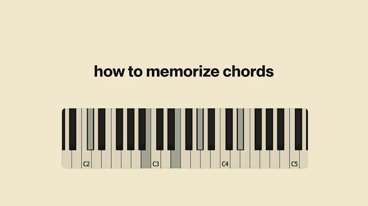 how to memorize chords and voicings