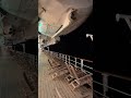 Night Time Promenade Views on QM2 | Cunard #travel #cruise #cunard #night #shorts