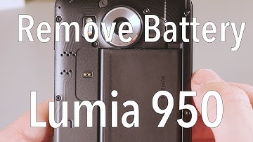 Microsoft Lumia 950 - How To Remove The Battery