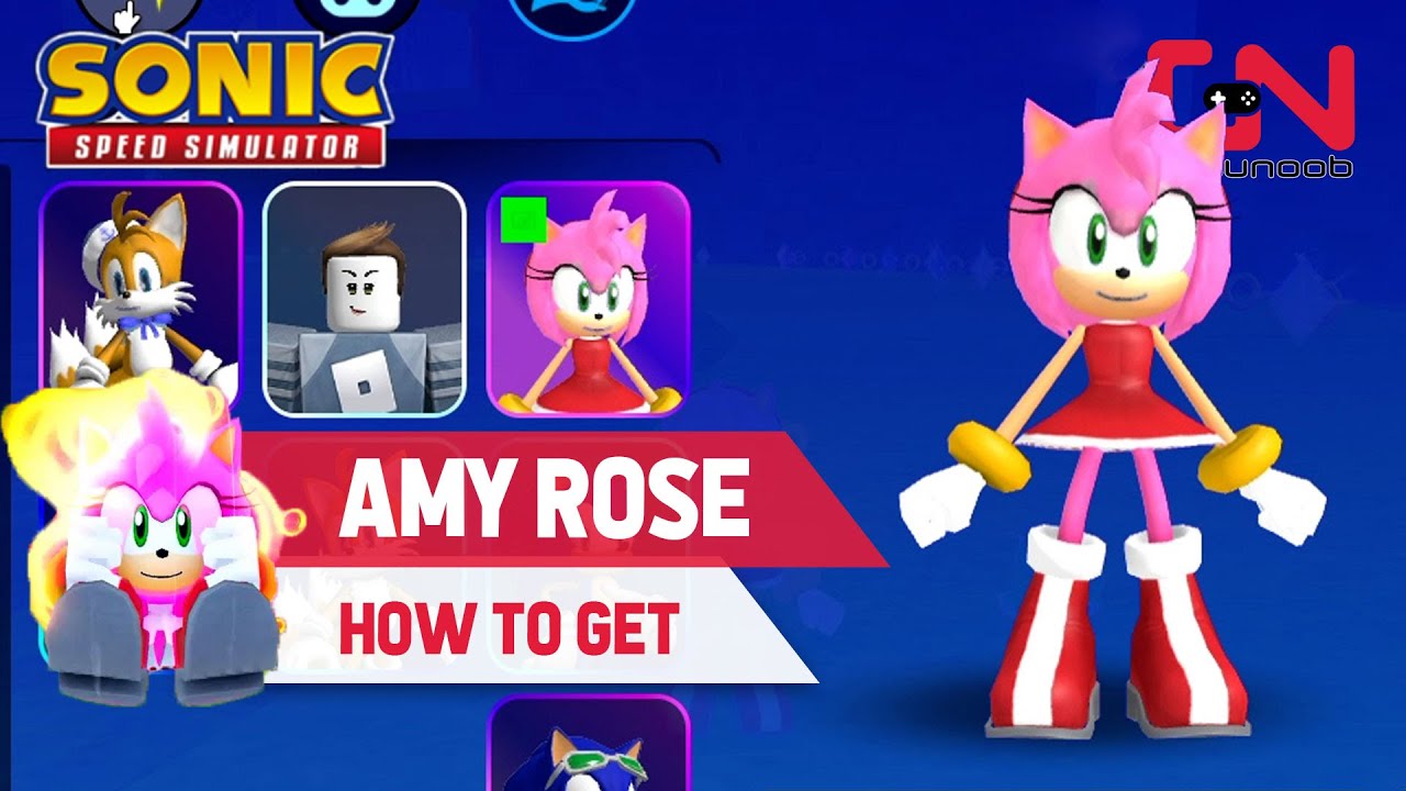 how-to-save-amy-in-sonic-speed-simulator-youtube