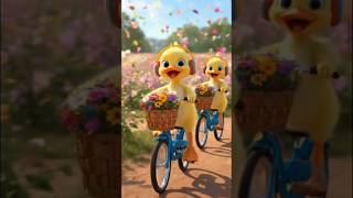 Cute Baby Duck Dance Video | Funny Ducklings in Rain | Bengali Kids Song Dance #babyduck #pekinduck