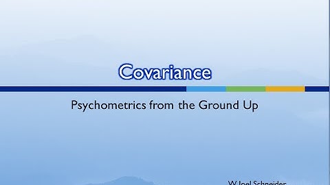 10. Covariance