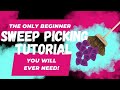 Sweep Picking Tutorial! #shredguitar