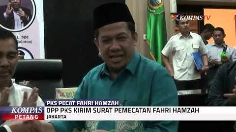 PKS Kirim Surat Pemecatan Fahri Hamzah