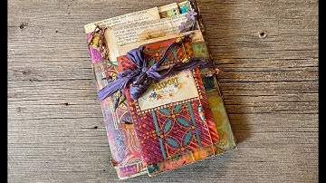 WATCH ME FIRST!  STACKED ENVELOPE JUNK JOURNAL BUILD PT. 15 :  Prequel to this series