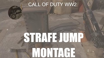 cod WW2 Strafe Jump Montage PS4😉