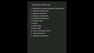 Doent Verification All Doents