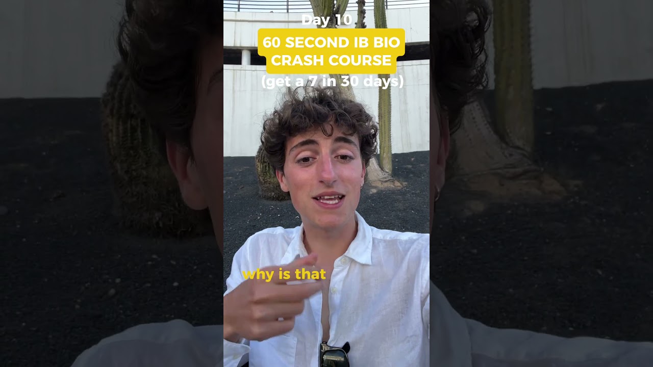 60 second IB Bio Crash Course 