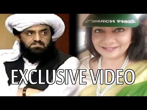 Exclusive video of fight between Marvi Sirmed and Hafiz Hamdullah in Live Talk Show