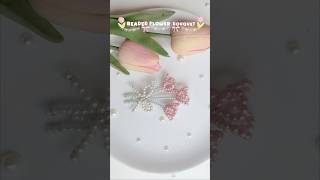 DIY Beaded flower bouquet 💐✨#boutique #diy #birthdaygift #shorts #diy #tulip