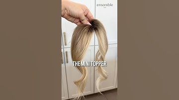 MINI HAIR TOPPER || THIN HAIR SOLUTION || #hairtoppersforthinninghair #humanhairtopper #hairtopper