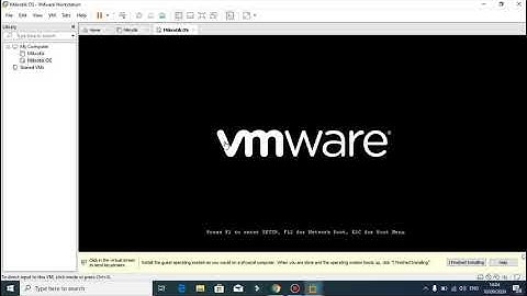 Cara Menginstall Mikrotik OS di VM Ware dan Cara Menghubungkannya Ke Winbox