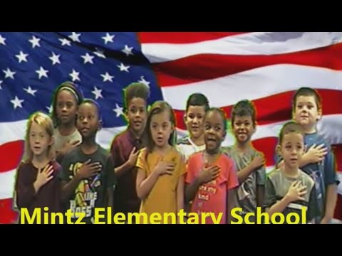 Mintz Elementary School Pledge of Allegiance