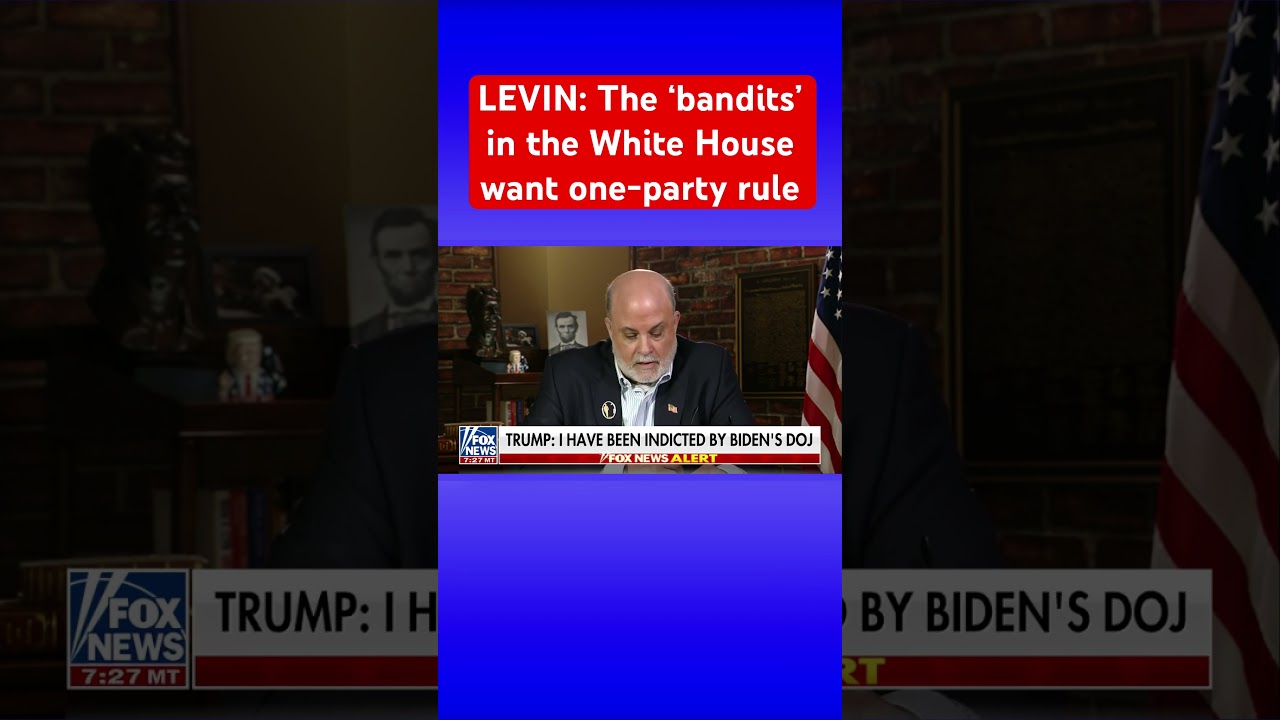 Mark Levin UNLOADS on Trump indictment: ‘Disgusting’ 