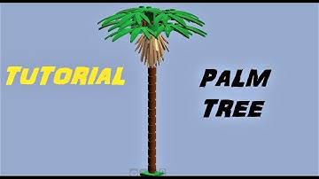 LEGO PALM TREE - TUTORIAL - How to make a lego tree