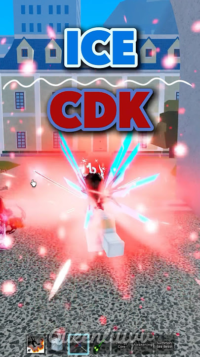 ICE x CDK COMBO | #Shorts #bloxfruits #roblox #queenliiivv #onepiece