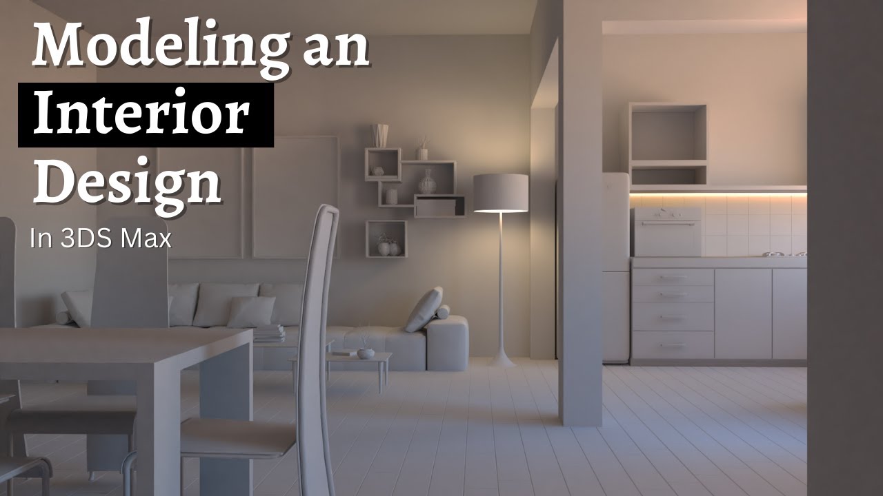 How To Do Interior Modeling In 3DS Max 3dsmax interior YouTube