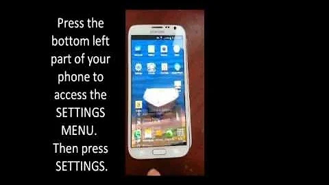 How to turn off 3g 4g for a Samsung Galaxy Note 2 Note 3 Note 4