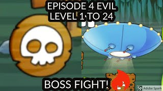 Swamp Attack Evil Episode 4 Complete Evil Level 1 to 24 Android/IOS 1080p60 (BOSS FIGHT!🔥)