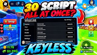 30 SCRIPTS ALL AT ONCE! 🔥 KEYLESS SCRIPT HUB | Roblox
