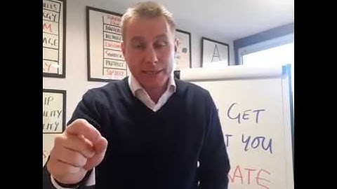 You get what you tolerate