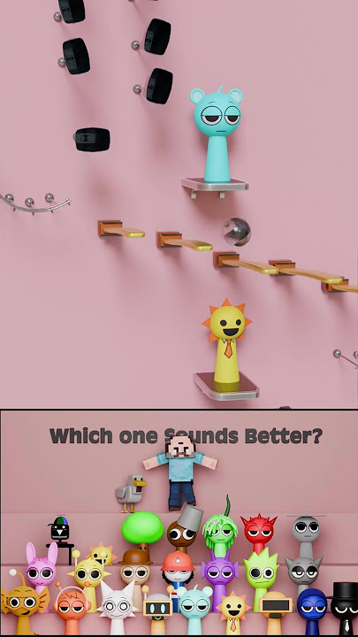 Sprunki : Steve's Lava Chicken Songs on cool Instruments #relaxing #music