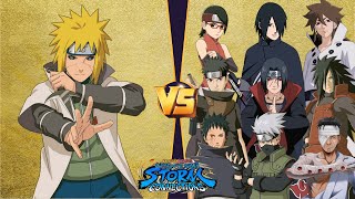minato Namikaze Vs Sharingan Team Marathon Battle Naruto X Boruto Ultimate Ninja Storm