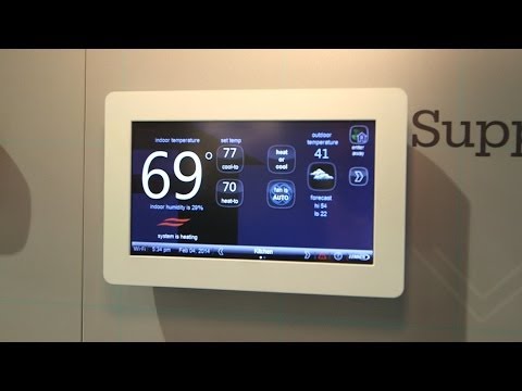 TRANE Comfortlink II Thermostat USER Review & Overview ...