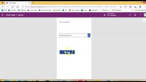 Lesson142 -  Navigation Screen and Component Part3- Power Apps 1000 Videos
