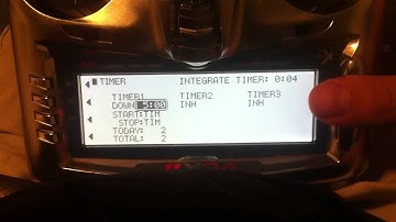 JR11X Throttle Stick Timer