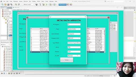 Aplikasi SIM berbasis MDI Java netbeans