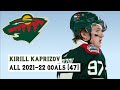 Kirill kaprizov 97 all 47 goals of the 202122 nhl season