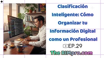 Clasificación Inteligente: Cómo Organizar tu Información Digital como un Profesional | The RIMpro