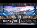 What a wonderful world    cover by temanbaik orchestra    live perform