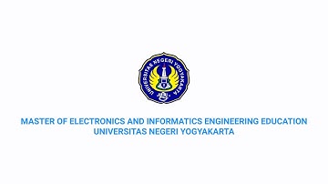 Master of Electronics and Informatics Engineering Education - UNY