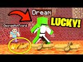 When Dream Gets LUCKY In Minecraft.. (0.01% Chance!)
