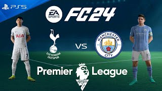 FC 24 Tottenham vs Manchester City | Premier League 2024 | PS5