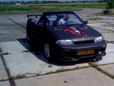 Suzuki Swift Cabrio Bandjes Roken - Youtube