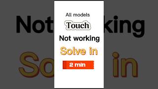 Touch Problem | any android touch solution | Touch not working #shorts @RoyalMobile