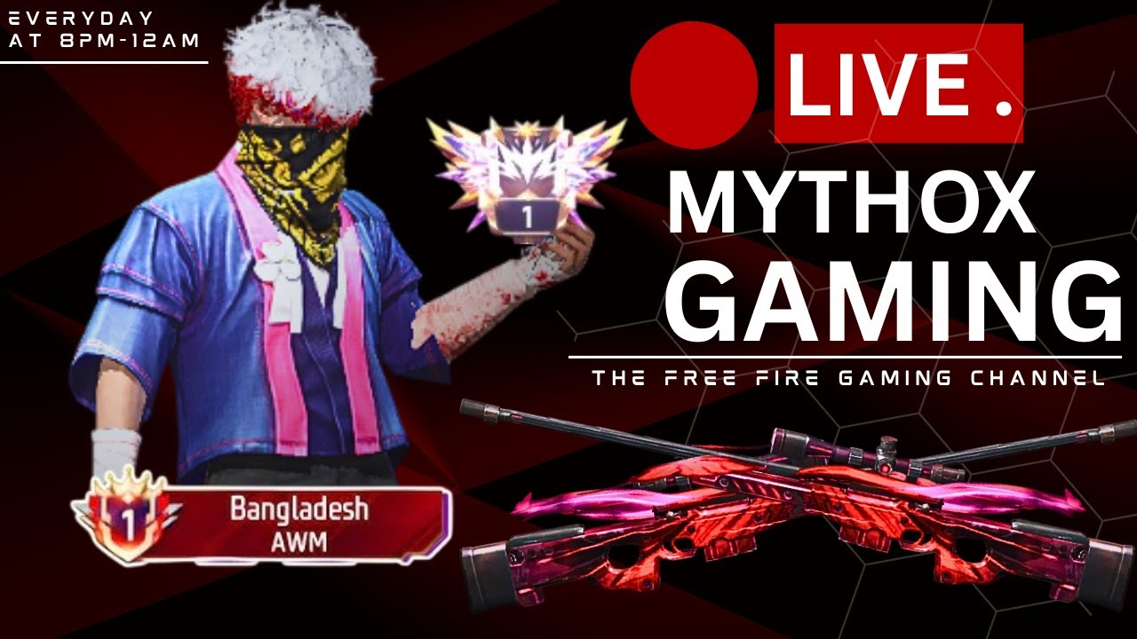 🔴 ROAD TO GRANDMASTER 🔥| Free Fire Live Rank Push | FF BD Live