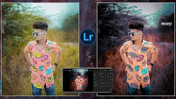 Lightroom blue and brown effect photo editing tutorial | lightroom background colour change preset