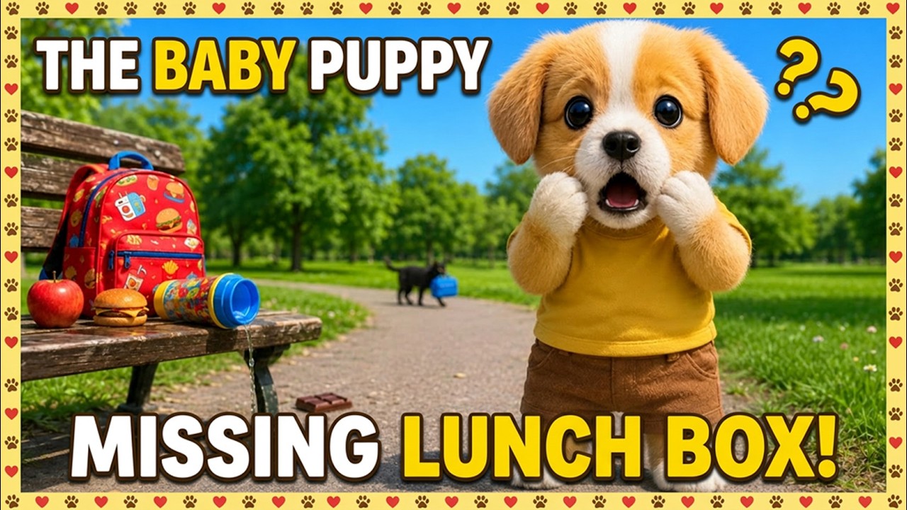 EP 16 - Baby Puppy Ginger’s Lunch Box Went Missing 🍱 😔… Who Took It ???
