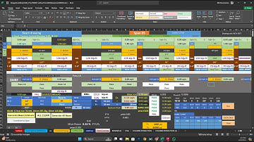 Excel to Autocad, very quick beam drawing, excel to Autocad drawing