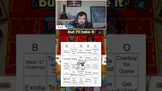 THIS PLAY WAS NOT ON MY BINGO CARD