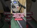 Sparnod STH 4100 Treadmill Reviews Compact design, smooth performance #shorts