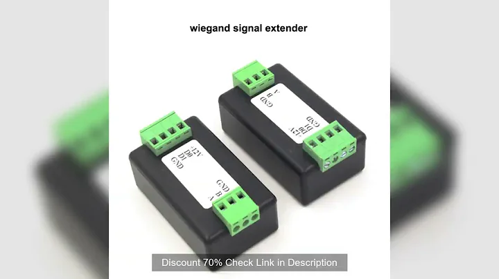 1pair Wiegand Signal Extender / Wiegand Format To RS485 Converter, Automatically Recognizes All WG F