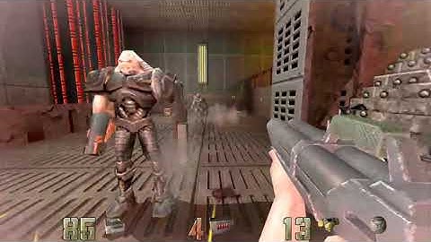 Quake 4 in Quake 2 XP Mission 30 Nexus Core